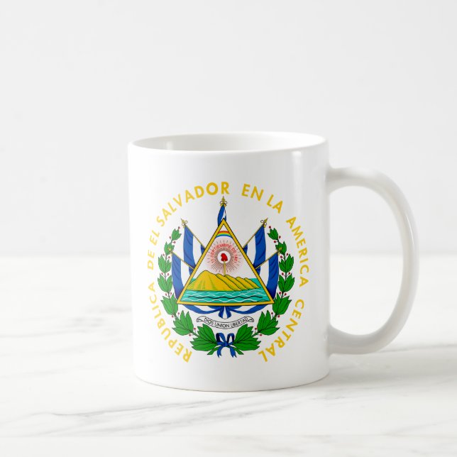 Mug Manteau du Salvador des bras (Droite)