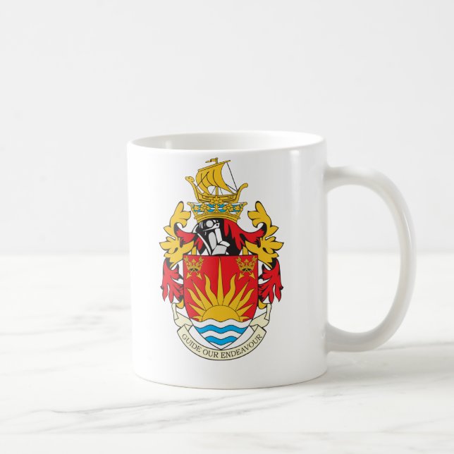 Mug Manteau du Suffolk des bras (Droite)