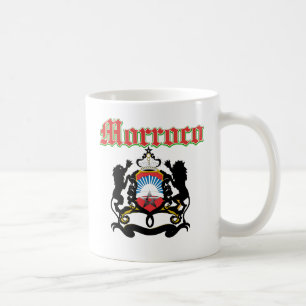 Mug Manteau grunge du Maroc des conceptions de bras