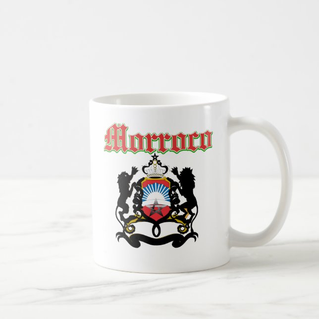 Mug Manteau grunge du Maroc des conceptions de bras (Droite)