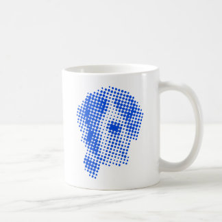 Mug Manteldogge abstrait