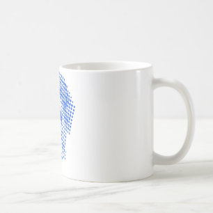 Mug Manteldogge abstrait