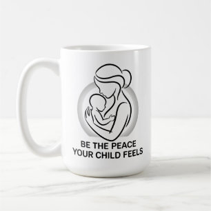 Mug Mantram Minimaliste pour Mère et Bébé Calmes