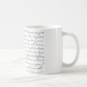 Mug Manuscrit de Paris de Français