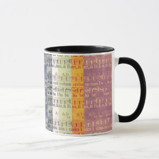 Mug Manuscrits multicolores médiévaux