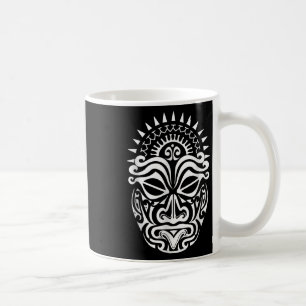 Mug Maori Polynesian Tattoo Haka Dance Face Mask Head