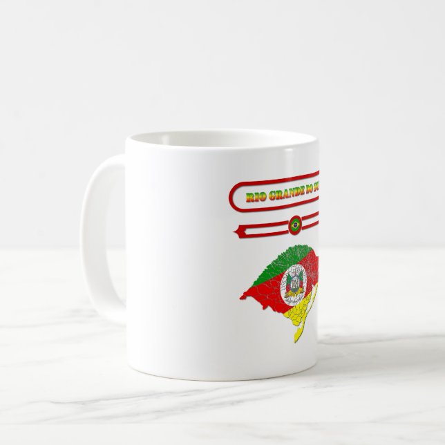 MUG MAPA DO RIO GRANDE DO SUL. SAMER BRASIL (Devant gauche)