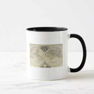 Mug Mappamonde Geo-Hydrographique