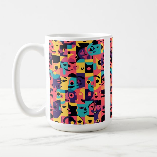 Mug Maquette de visage de T-Shirt – Présentation de vê (Gauche)