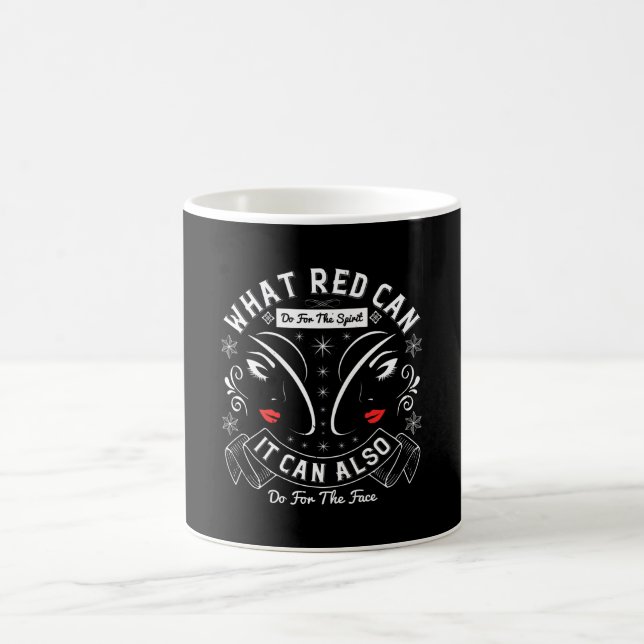 Mug Maquillage - Ce Que Le Rouge Peut Faire Pour L'Esp (Centre)