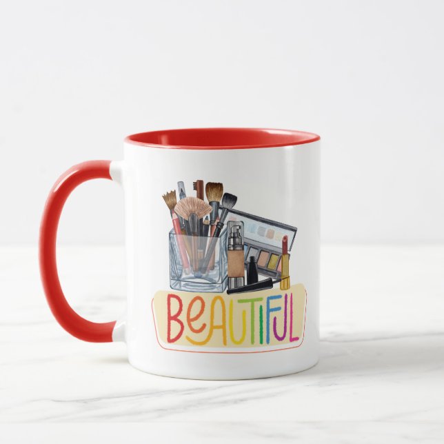 Mug maquillage de beauté (Gauche)