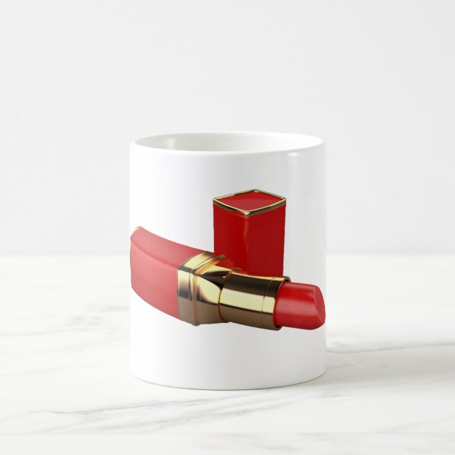 Mug Maquillage rouge à lèvres (Centre)