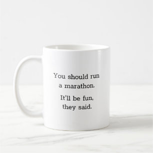 Mug Marathon amusant