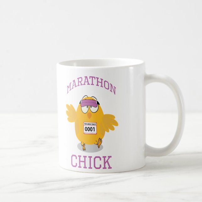 Mug Marathon Chick (Droite)