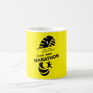 Mug Marathon de bienfaisance merveille d'événement pro
