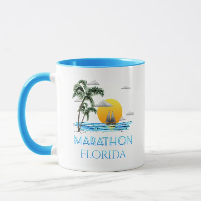 Mug Marathon de la voile Floride (Gauche)