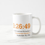 Mug Marathonien personnalisable<br><div class="desc">Cette tasse de marathonien est un cadeau parfait pour chaque coureur dans votre vie ! Personnalisez-la avec du temps de votre coureur, le nombre de bavoir, le nom, le nom de la course et la date. C'est un grand morceau de conversation et un souvenir. Achetez un pour chaque marathon. S'il...</div>