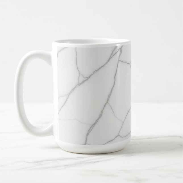 Mug Marbre Blanc (Gauche)