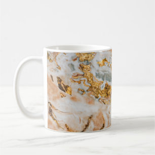 Mug Marbre Cool tendance Gold Touch