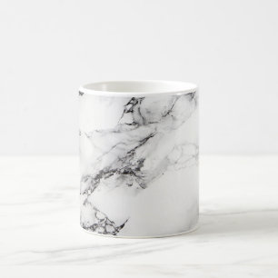 Mug marbre noir et blanc