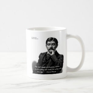Mug Marcel Proust & Citation célèbre