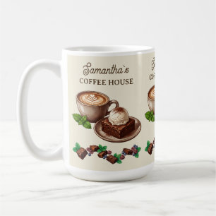Mug Marchandise de boulangerie vintage personnalisée A
