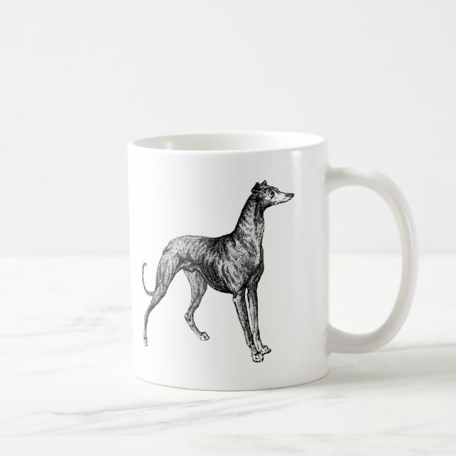 Mug marchandise greyhound (Droite)