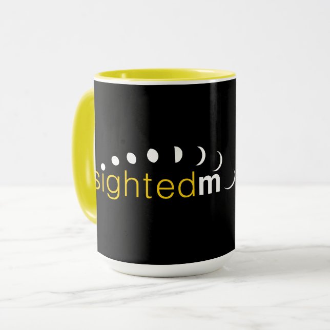 Mug Marchandise officielle de la Lune vue (Devant gauche)