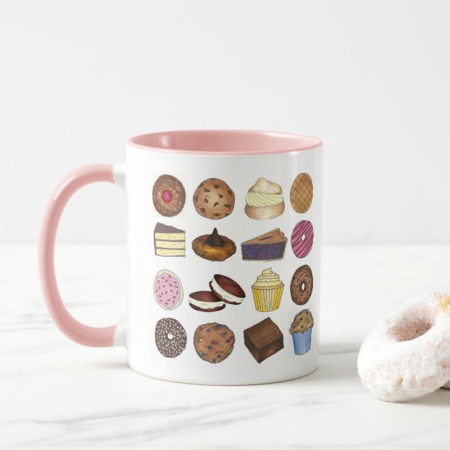 Mug Marchandises au four Gâteau au Muffin Foody Whopop (Avec donut)