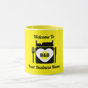 Mug Marchandises pour l'entreprise de chambre d'hôtes