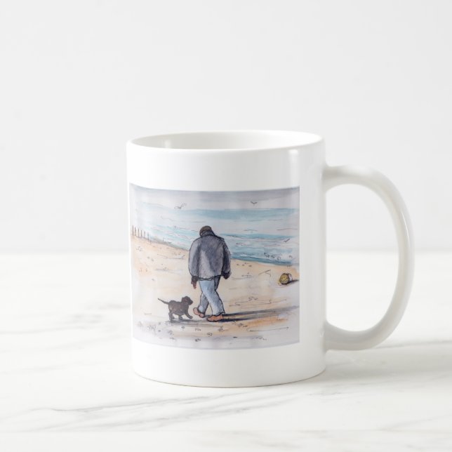 Mug Marchant le chien - 05 (Droite)
