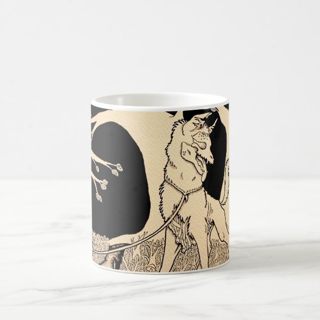 Mug "Marchant un chien mort " (Centre)