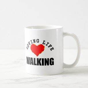 Mug Marche affectueuse de la vie