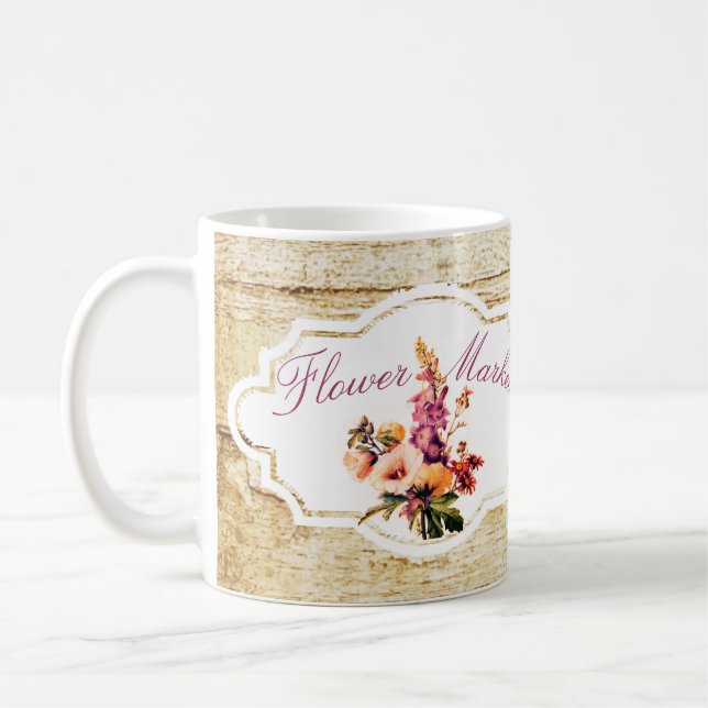Mug Marché aux fleurs  (Gauche)
