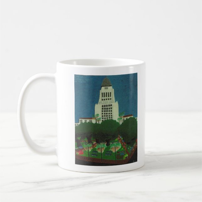 Mug Marché d'agriculteurs d'hôtel de ville (Gauche)