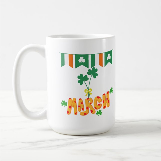 Mug Marche de la Saint-Patrick (Gauche)