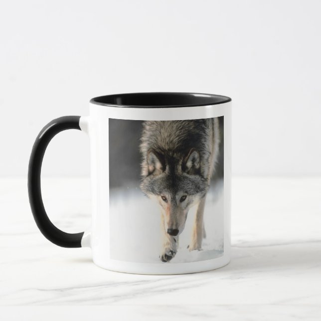Mug Marche de loup gris (Gauche)