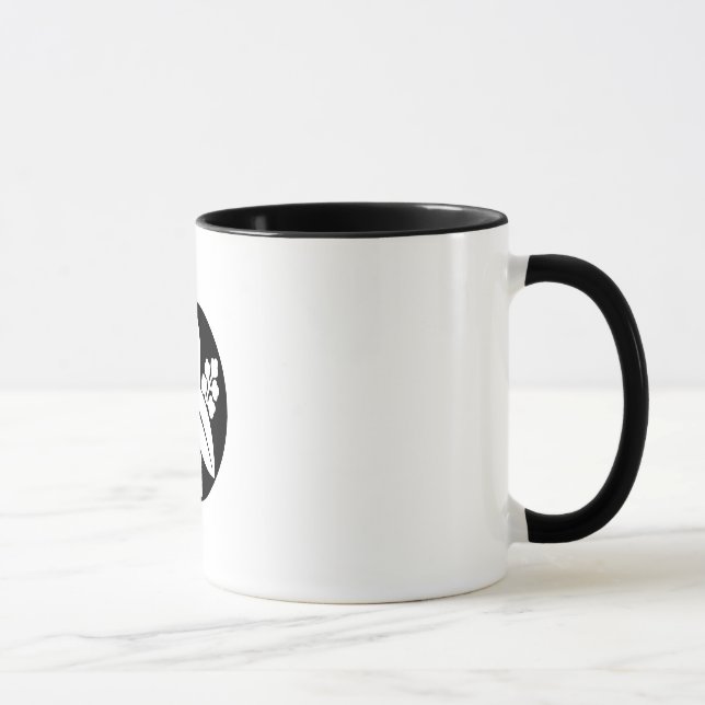 Mug Marche debout dans le gâteau de riz (Droite)