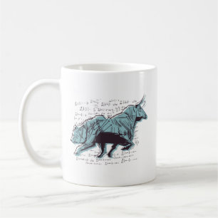 Mug Marché Des Ours Et Des Bulles D'Investisseurs