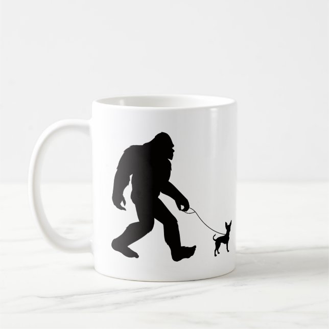 Mug Marche des pieds Bigfoot Chihuahua (Gauche)