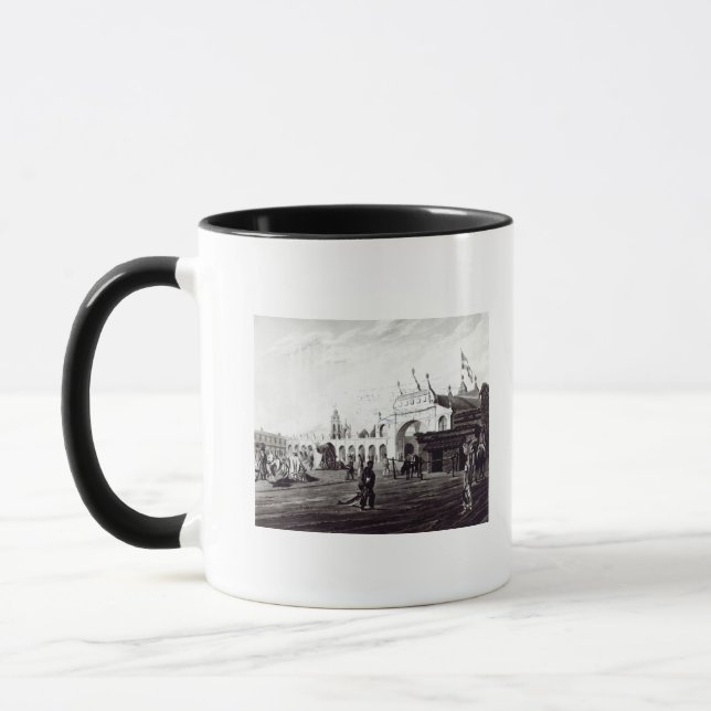 Mug Marché, gravé par Daniel Havell 1820 (Gauche)