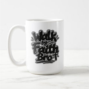 Mug Marche par la foi Frère