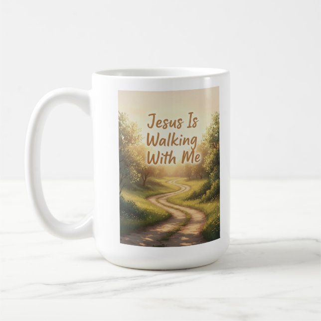 Mug Marcher avec moi spirituellement (Gauche)