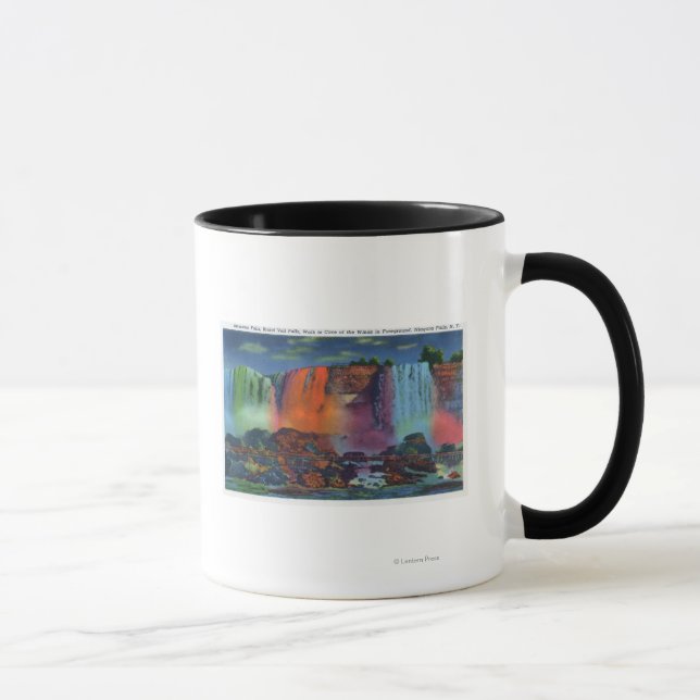 Mug Marcher jusqu'à la grotte des vents à la nuit (Droite)