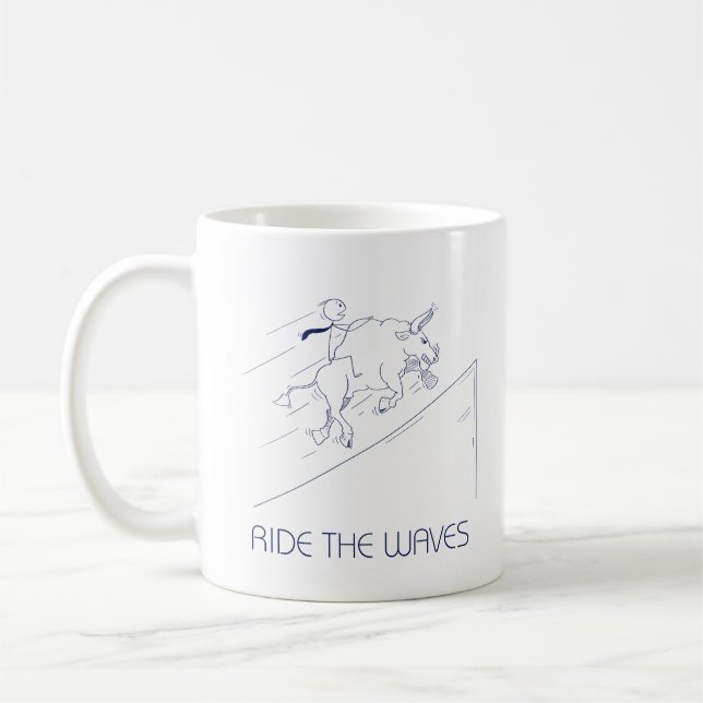 Mug Marcher la boue des vagues (Gauche)