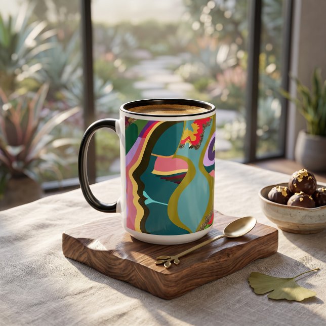 Mug Marches cachées (Créateur téléchargé)