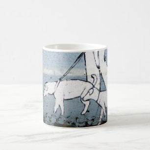 Mug marcheur de chiens