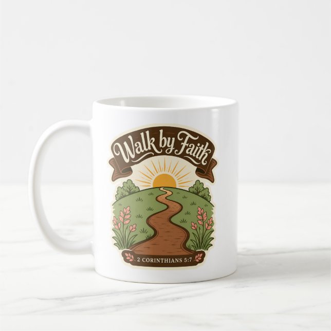 Mug Marchez dans la foi chrétienne  (Gauche)