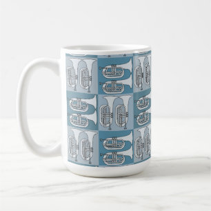 Mug Marching Baritone Crosshatch