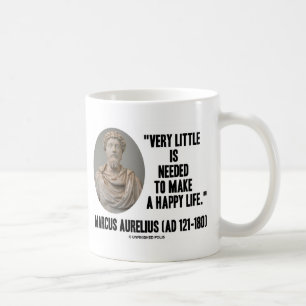 Mug Marcus Aurelius très peu requis pour faire la vie